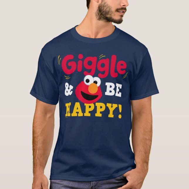 Camiseta Elmo Ri e Fica Feliz (Frente)