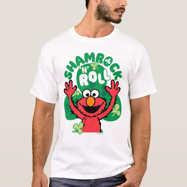 Camiseta Elmo | Shamrock 'N' Roll (Frente)