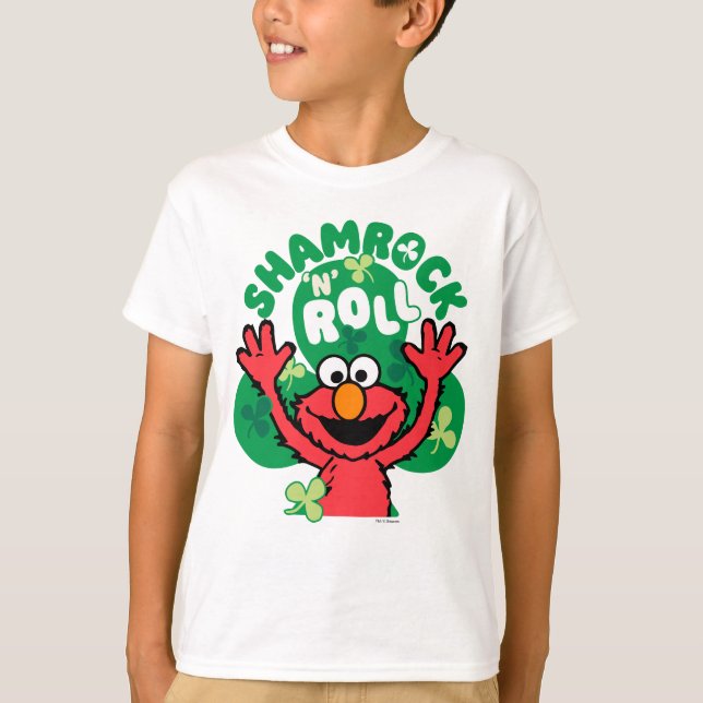 Camiseta Elmo | Shamrock 'N' Roll (Frente)