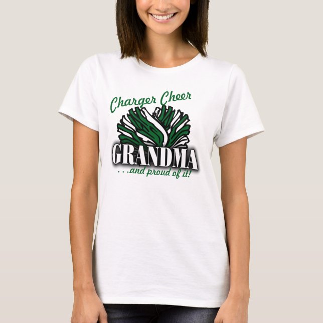 Camiseta Elogio Grandma3 do carregador (Frente)