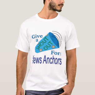 Camiseta Elogio para Âncoras de Notícias