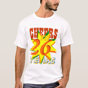Camiseta Elogios a 26 anos