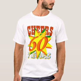 Camiseta Elogios a 60 anos de aniversário