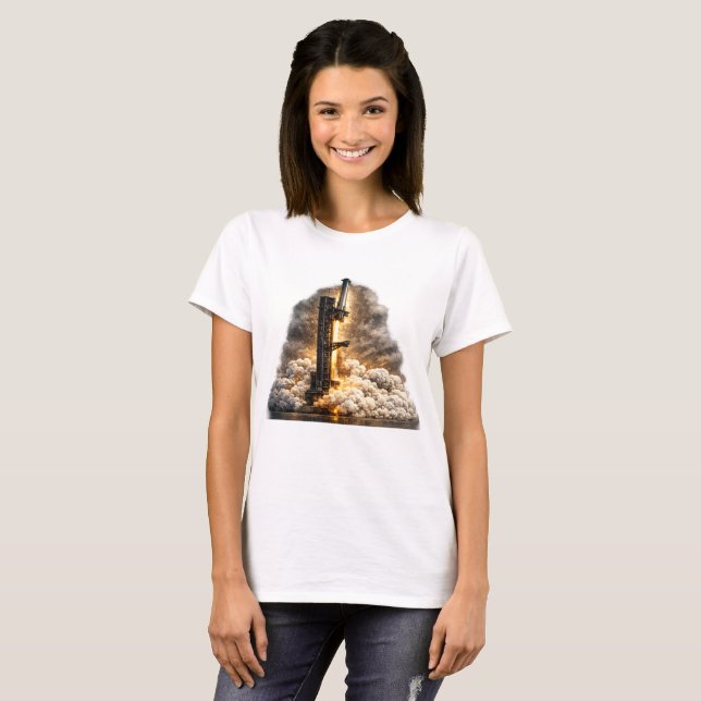 Camiseta eLON MUSK (Frente Completa)
