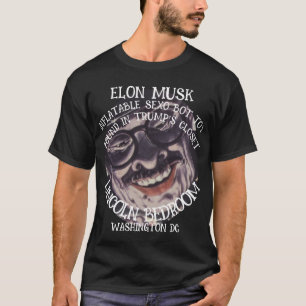 CAMISETA ELON MUSK BRINQUEDO DE SEXO INFLÁVEL DE ROBÔ ENCON