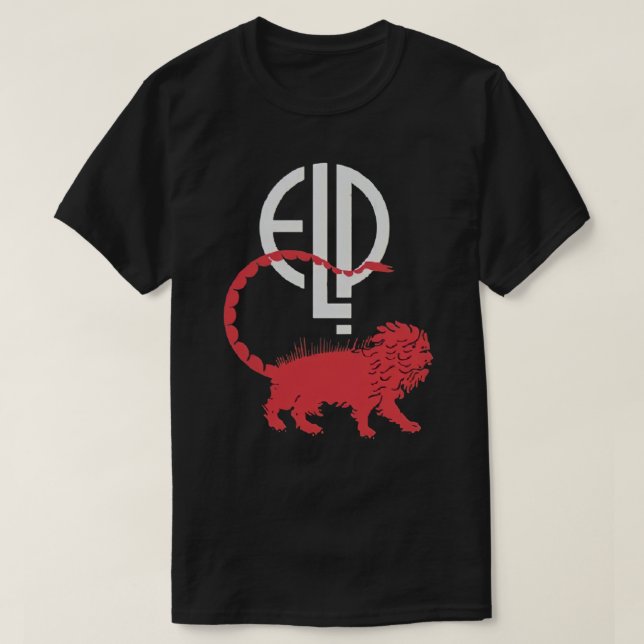 Camiseta ELP Manticore Logo Classic T-Shirt (Frente do Design)