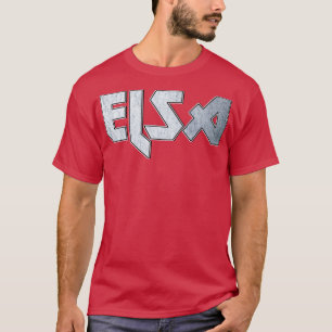 Camiseta Elsa de metal pesado