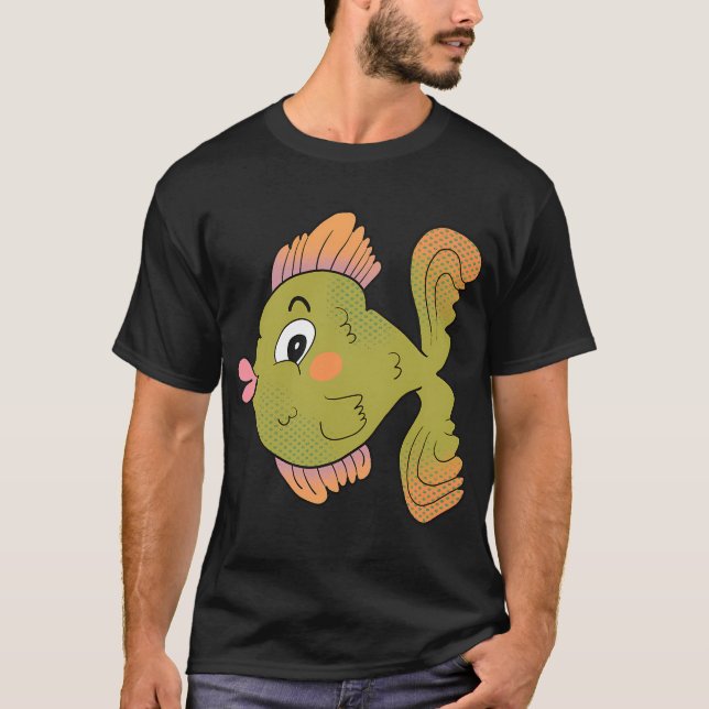 Camiseta Elton o Peixe Tropical (Frente)