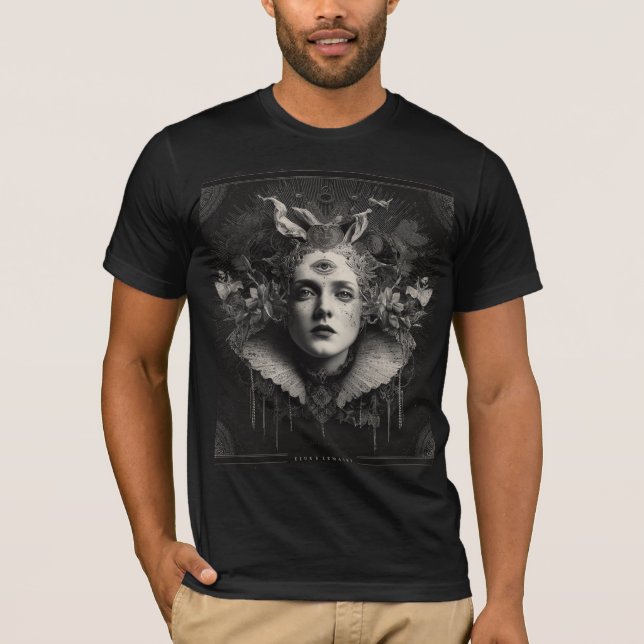 Camiseta Eluss LeMaisi – Gothic Fine Art T-Shirt (Frente)