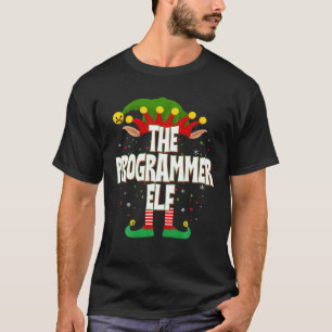 Camiseta Elves Agrupa O Programador Elf Natal