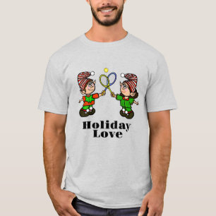 Camiseta Elves com Tênis Rackets de Natal