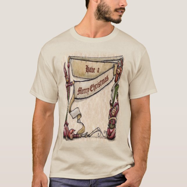 Camiseta Elves de Natal (Frente)