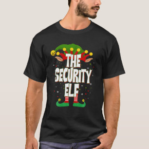 Camiseta Elves Group The Security Elf Christmas