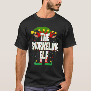 Camiseta Elves Group The Snorkeling Elf Christmas