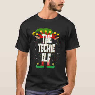 Camiseta Elves Group The Techie Elf Christmas