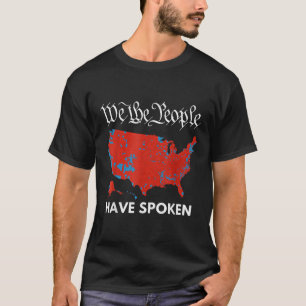Camiseta Em 4 De Julho, Nós, Pessoas, Falámos Usa, Votámos
