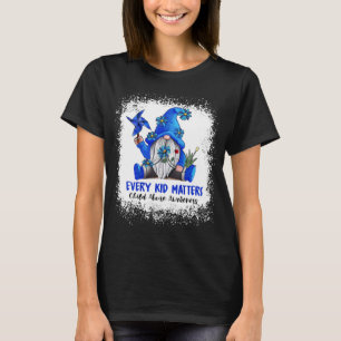 Camiseta Em Abril Usamos Azul Mês de Conscientização do Aut