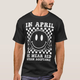 Camiseta Em abril, Vestimos a Aceitação de Consciência do A