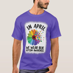 Camiseta Em abril, Vestimos a Daisy Puz da Consciência do A