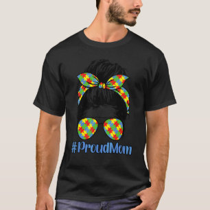 Camiseta Em abril Vestimos Autismo Azul Sensibilização Orgu