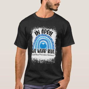 Camiseta Em abril, Vestimos o mês de consciência do autismo