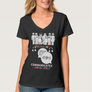 Camiseta Em Abril, Vestimos O Vermelho, Em Vez Do Autismo, 