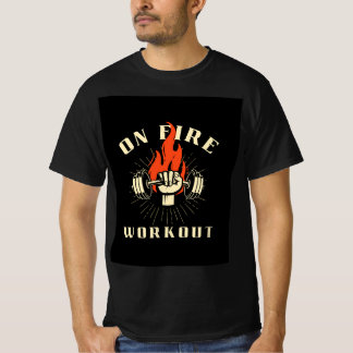 Camiseta Em Ação de Fogo