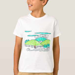 Camiseta Em algum lugar/algum dia