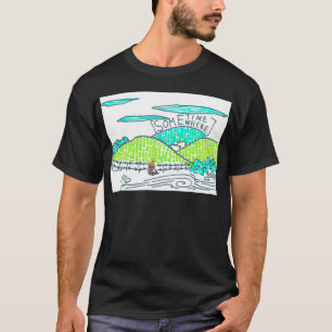 Camiseta Em algum lugar / Algum tempo