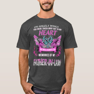 Camiseta Em Angels Wings PadreInLaw Foram Tirados Mas Em
