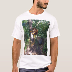 Camiseta "Em Árvores: Uma Árvore Australiana Canguru Sobe