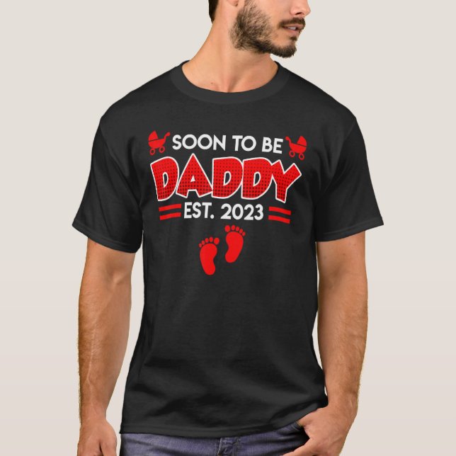 Camiseta Em Breve Pai 2023, Pai Esperado (Frente)