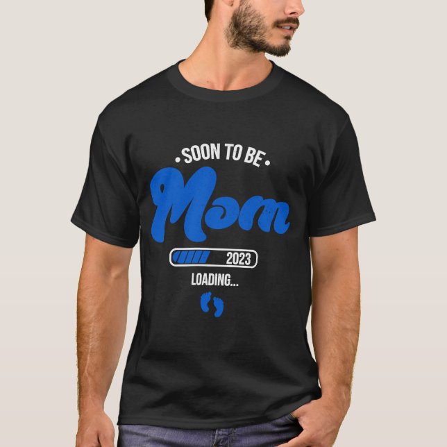 Camiseta Em Breve Ser A Mãe No Último Ano De 2024 Nova Grav (Frente)