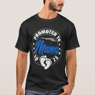 Camiseta Em Breve Ser A Mãe Nova Promovida Para A Mamã 2023