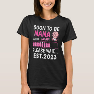 Camiseta Em Breve Ser A Nana Novamente Chá de fraldas Lo 20