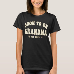 Camiseta Em Breve Ser A Vovó. Vovó Personalizada de 2025