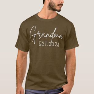 Camiseta Em Breve Ser Avó No Pocket De 2023 Annou