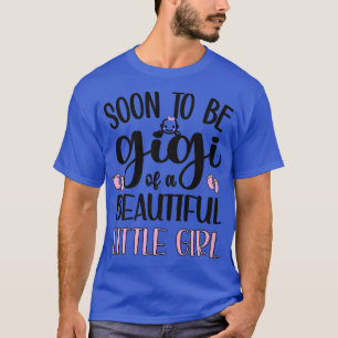 Camiseta Em Breve Ser Gigi De Uma Nova Avó Promovida Para
