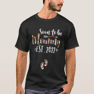 Camiseta Em Breve Ser Mamãe No Dia de as mães Frológico Da