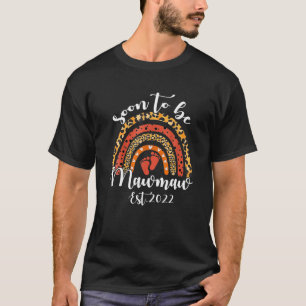 Camiseta Em Breve Ser Mawmaw, Ano Passado De 2022, Rainbow