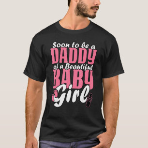 Camiseta Em Breve Ser Pai De Um Belo Sexo De Bebê
