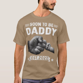 Camiseta Em Breve Ser Pai No Final De 2022 Dia de os pais