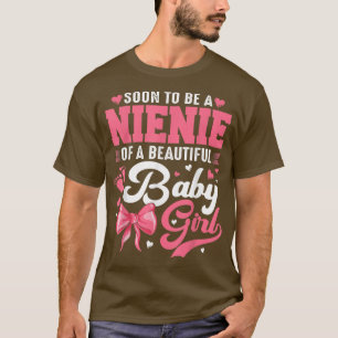 Camiseta Em Breve Ser Um Nie De Um Bonito Genê De Bebê