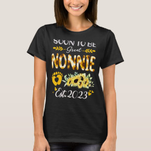 Camiseta Em breve será Excelente nonnie 2023 Da Mãe de Gira