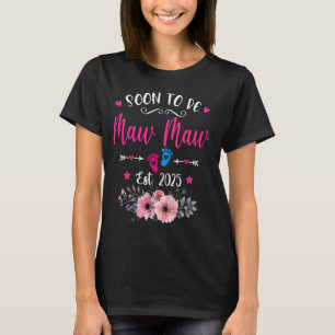 Camiseta Em Breve Será Maw Maw 2025 Dia das Mães Promovida 
