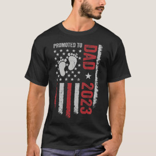 Camiseta Em breve será Novo papai Pai promovido para Pai 20