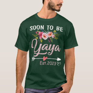 Camiseta Em breve será o Dia de as mães Yaya 2023 pela prim