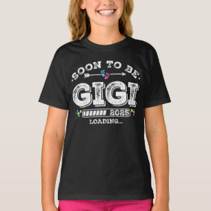 Camiseta Em breve será uma garota gigi 2025 carregando