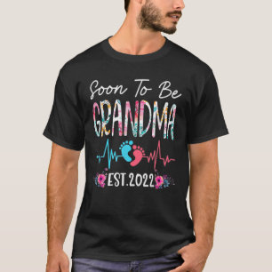 Camiseta Em breve será vovó no último ano de 2022
