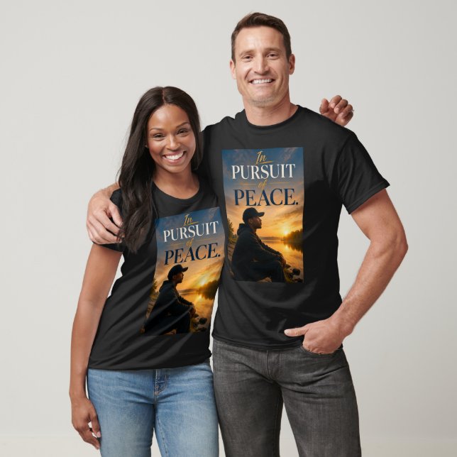 Camiseta Em Busca da Paz (Unissex)